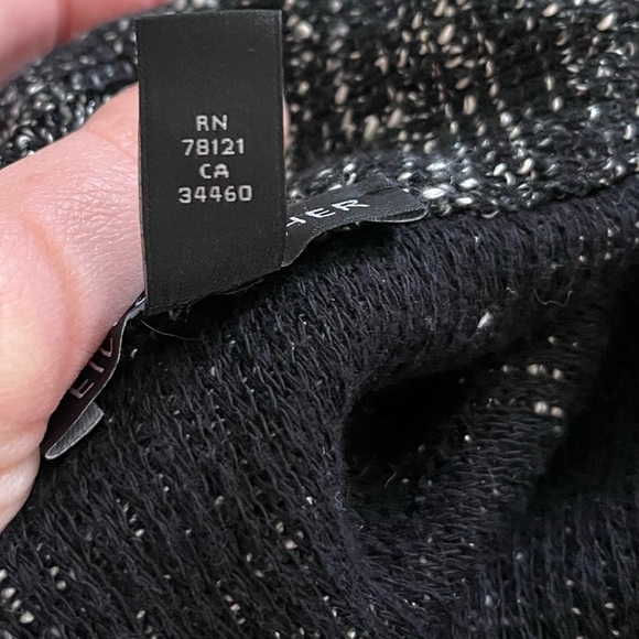 Eileen Fisher Micro Tweed Knit Single Button Sweater Blazer - Picture 10 of 10